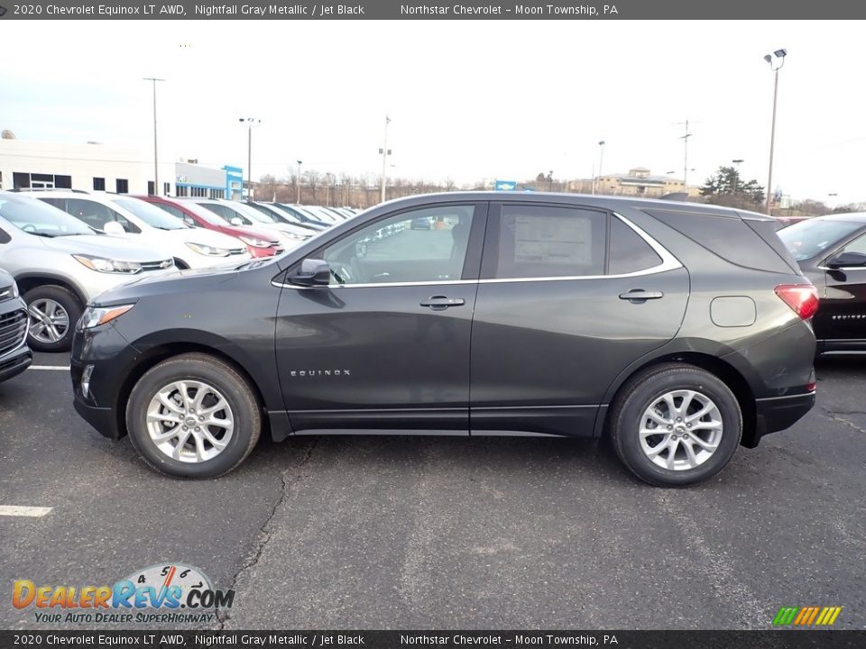 2020 Chevrolet Equinox LT AWD Nightfall Gray Metallic / Jet Black Photo #2
