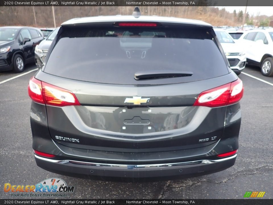 2020 Chevrolet Equinox LT AWD Nightfall Gray Metallic / Jet Black Photo #4