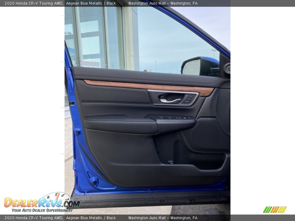 2020 Honda CR-V Touring AWD Aegean Blue Metallic / Black Photo #10