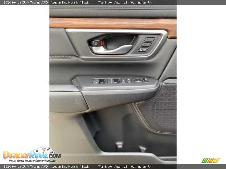 2020 Honda CR-V Touring AWD Aegean Blue Metallic / Black Photo #11