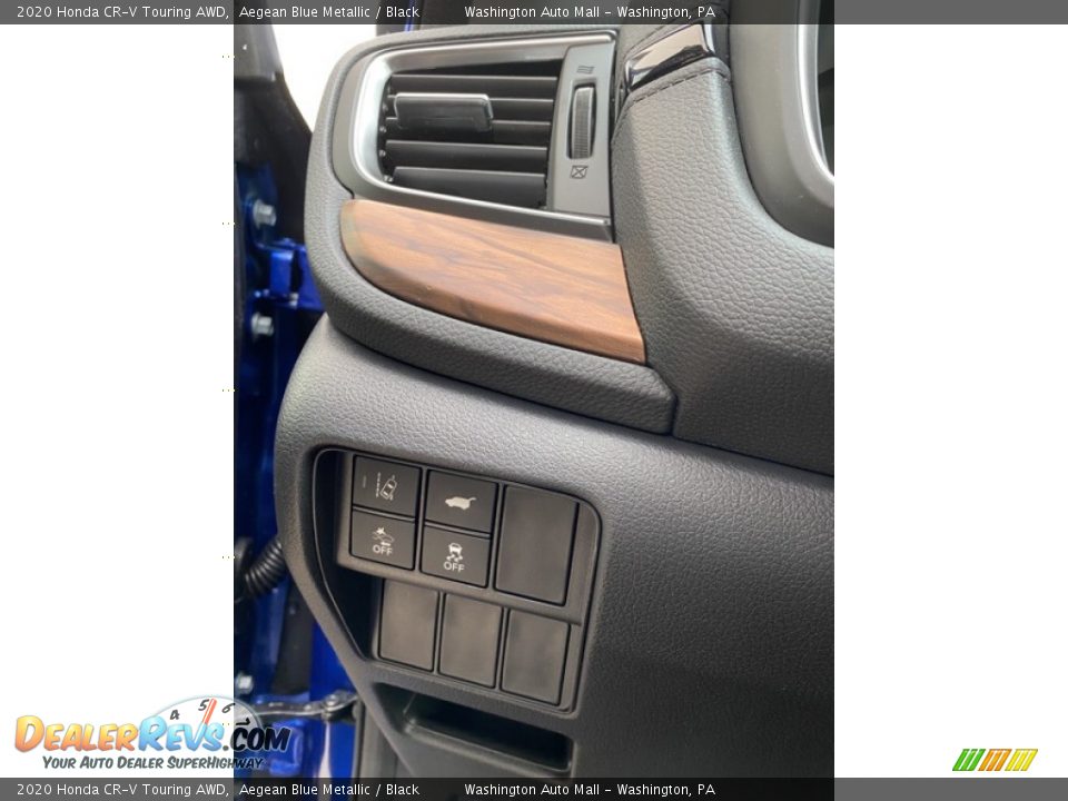 2020 Honda CR-V Touring AWD Aegean Blue Metallic / Black Photo #12