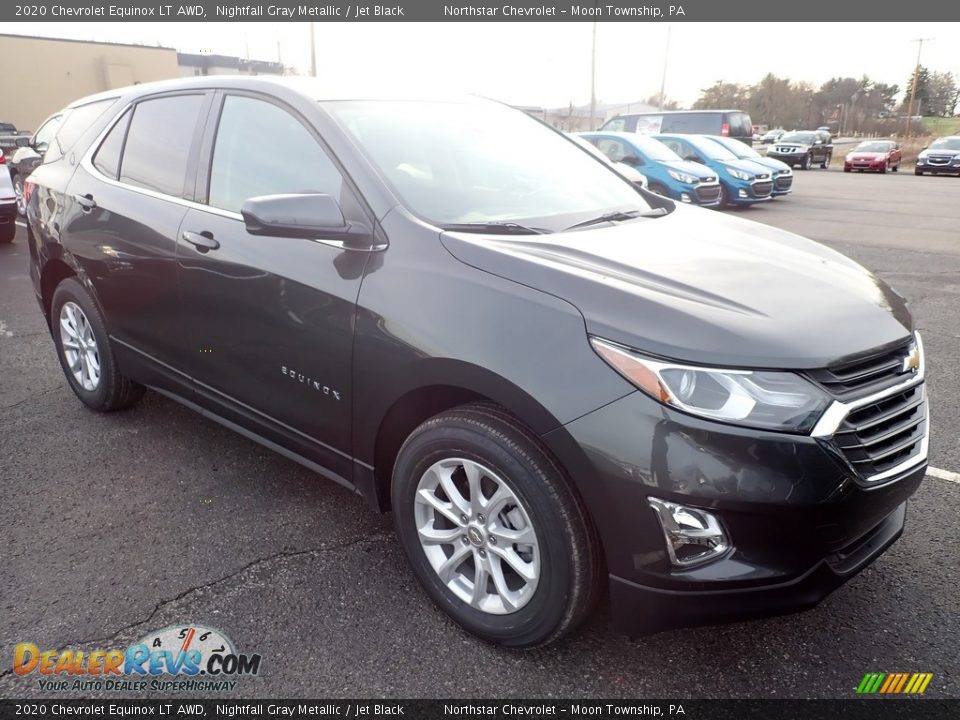 2020 Chevrolet Equinox LT AWD Nightfall Gray Metallic / Jet Black Photo #7