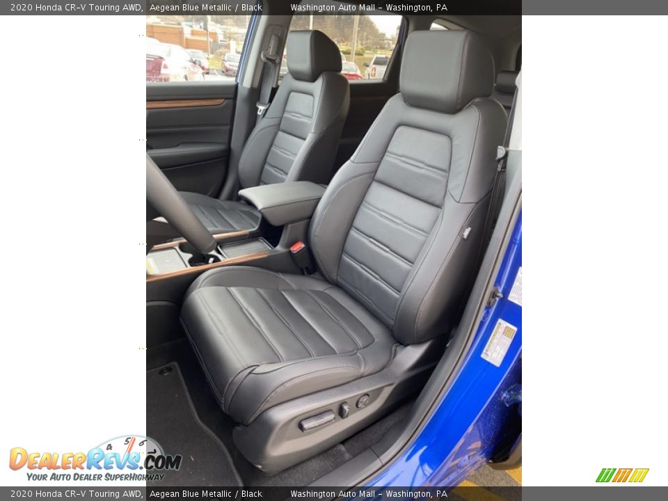2020 Honda CR-V Touring AWD Aegean Blue Metallic / Black Photo #14