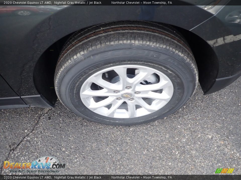 2020 Chevrolet Equinox LT AWD Nightfall Gray Metallic / Jet Black Photo #8