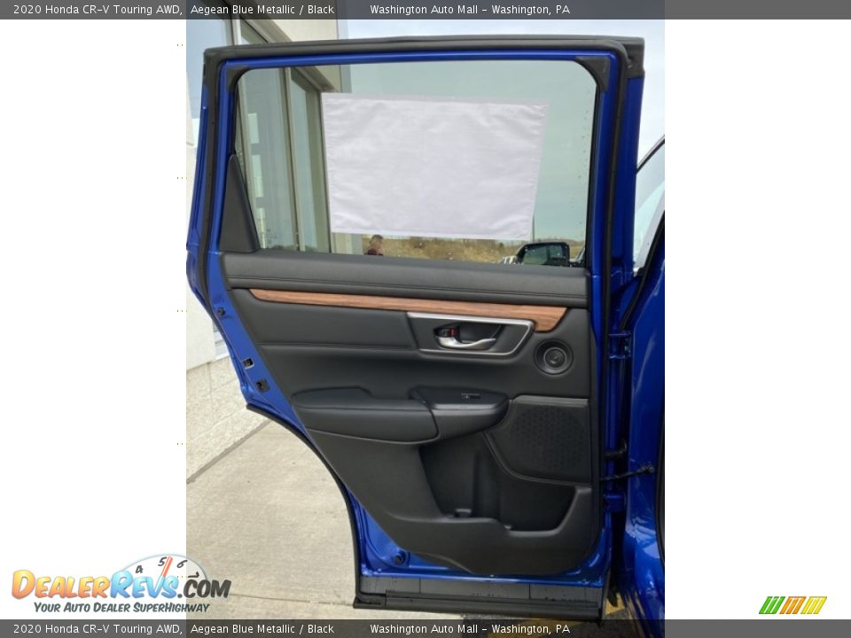 2020 Honda CR-V Touring AWD Aegean Blue Metallic / Black Photo #16