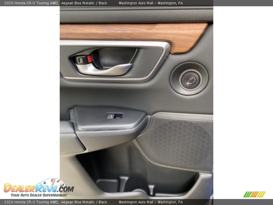 2020 Honda CR-V Touring AWD Aegean Blue Metallic / Black Photo #17