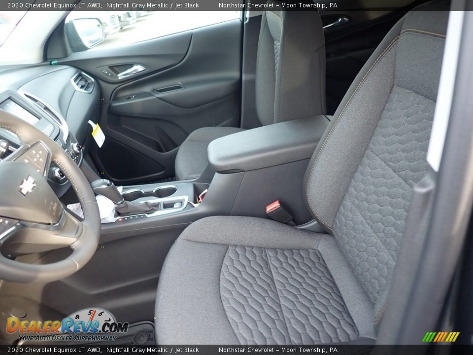 2020 Chevrolet Equinox LT AWD Nightfall Gray Metallic / Jet Black Photo #12