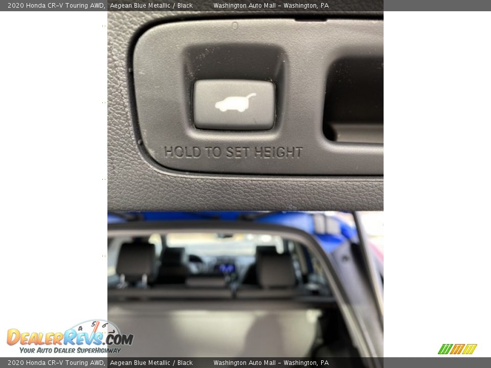 2020 Honda CR-V Touring AWD Aegean Blue Metallic / Black Photo #22