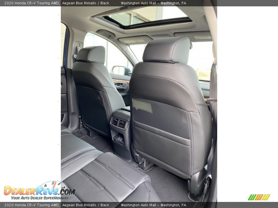 2020 Honda CR-V Touring AWD Aegean Blue Metallic / Black Photo #25