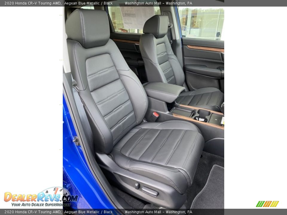 2020 Honda CR-V Touring AWD Aegean Blue Metallic / Black Photo #26