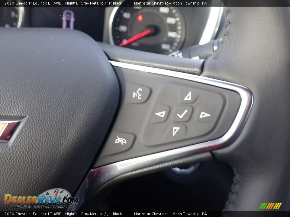 2020 Chevrolet Equinox LT AWD Nightfall Gray Metallic / Jet Black Photo #17