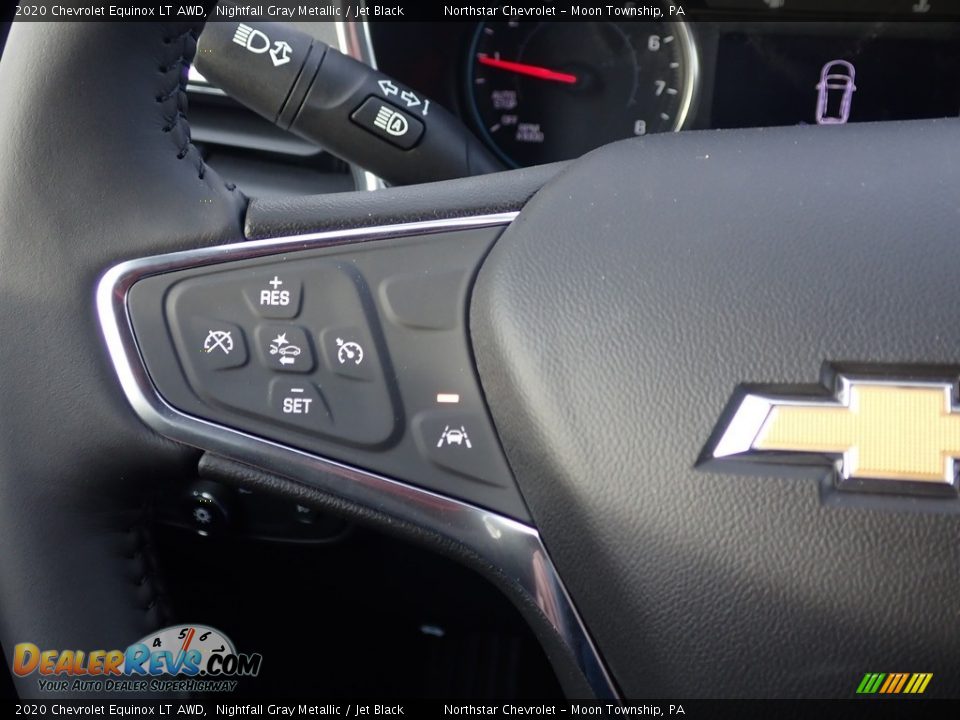 2020 Chevrolet Equinox LT AWD Nightfall Gray Metallic / Jet Black Photo #18