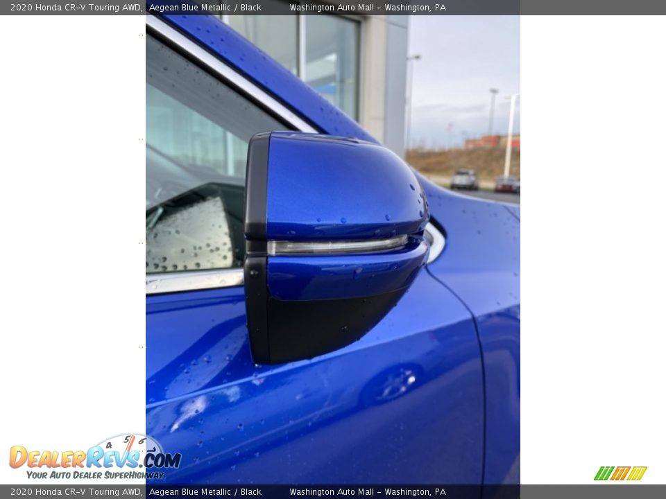 2020 Honda CR-V Touring AWD Aegean Blue Metallic / Black Photo #28