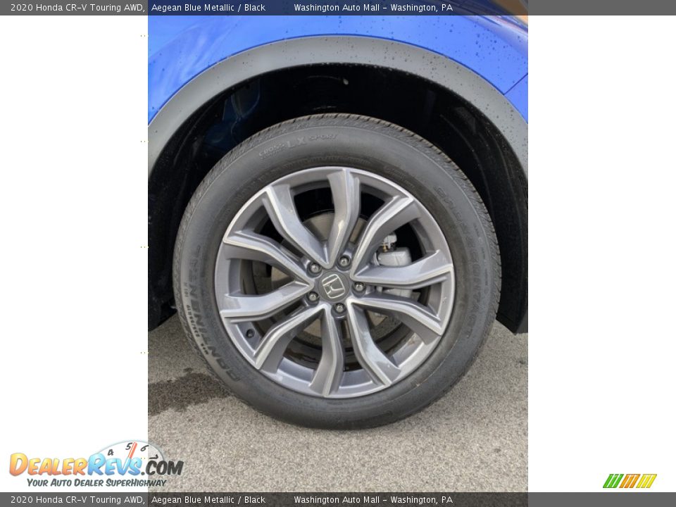 2020 Honda CR-V Touring AWD Aegean Blue Metallic / Black Photo #29