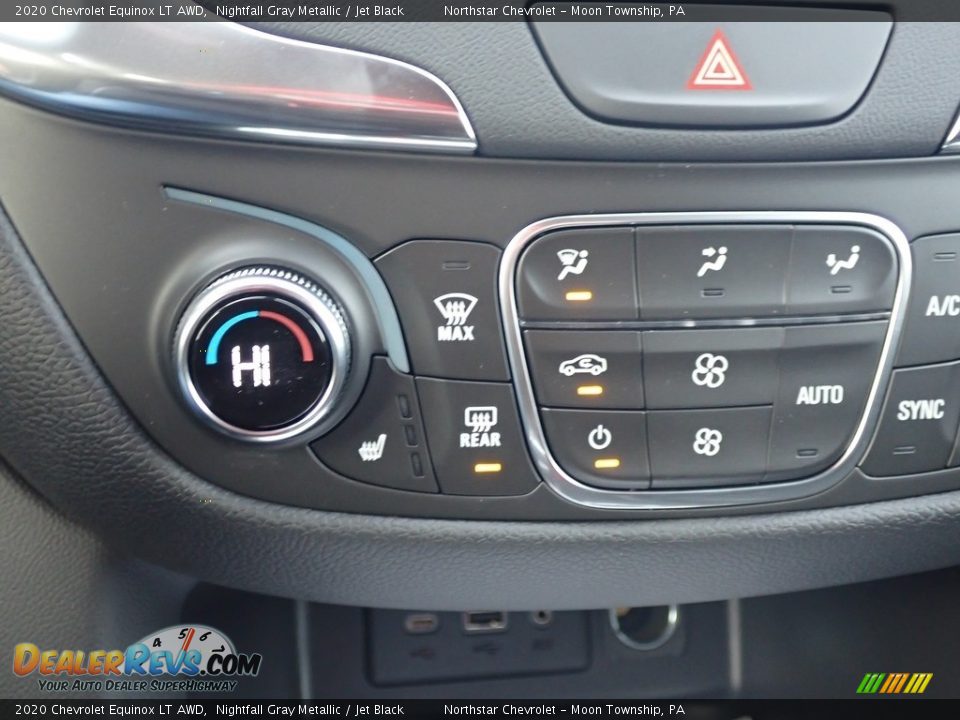 2020 Chevrolet Equinox LT AWD Nightfall Gray Metallic / Jet Black Photo #19