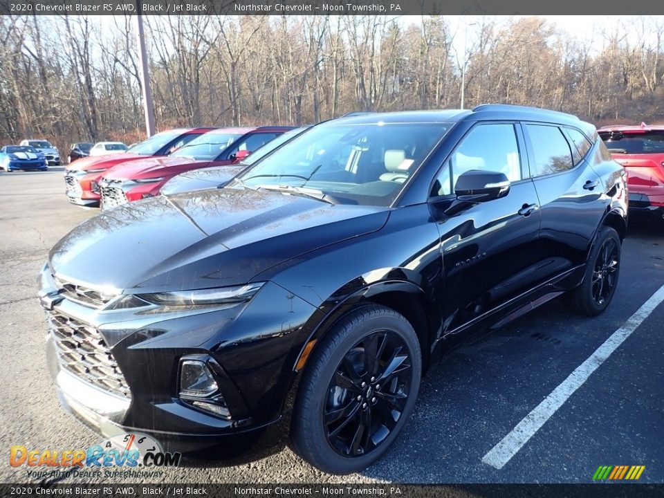 2020 Chevrolet Blazer RS AWD Black / Jet Black Photo #1