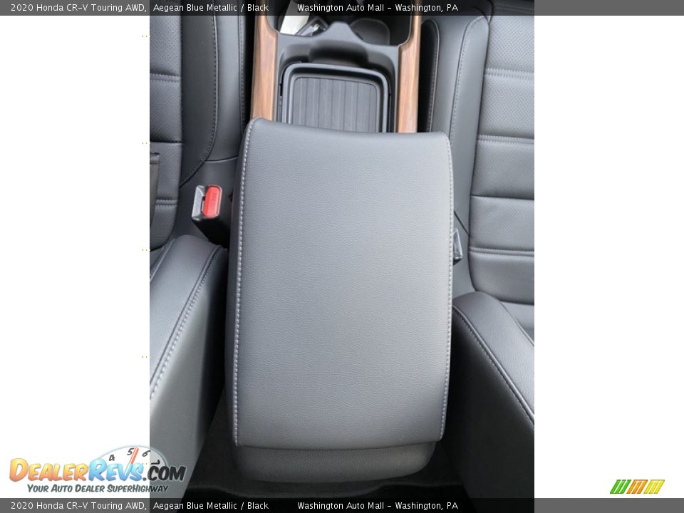 2020 Honda CR-V Touring AWD Aegean Blue Metallic / Black Photo #34