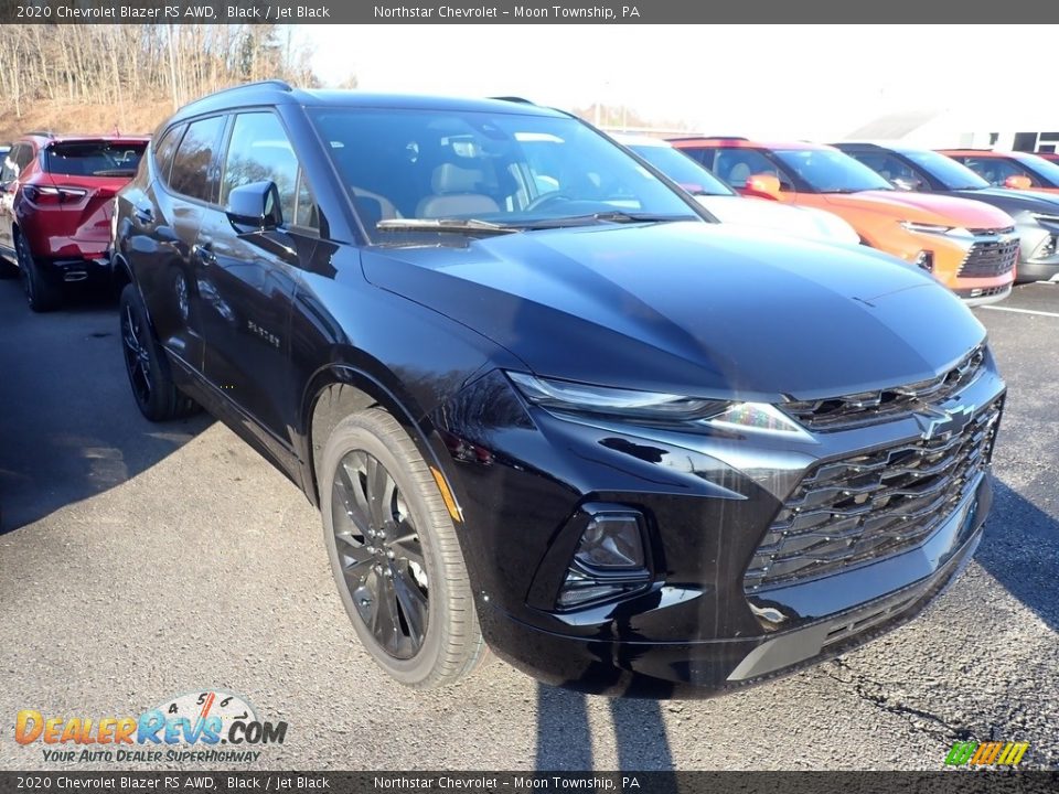 2020 Chevrolet Blazer RS AWD Black / Jet Black Photo #4