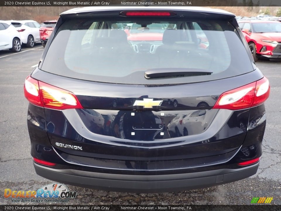 2020 Chevrolet Equinox LS Midnight Blue Metallic / Ash Gray Photo #4