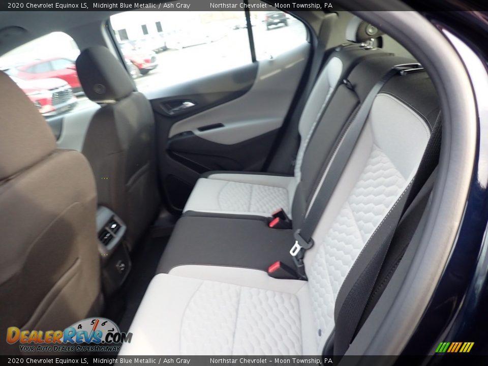 2020 Chevrolet Equinox LS Midnight Blue Metallic / Ash Gray Photo #12