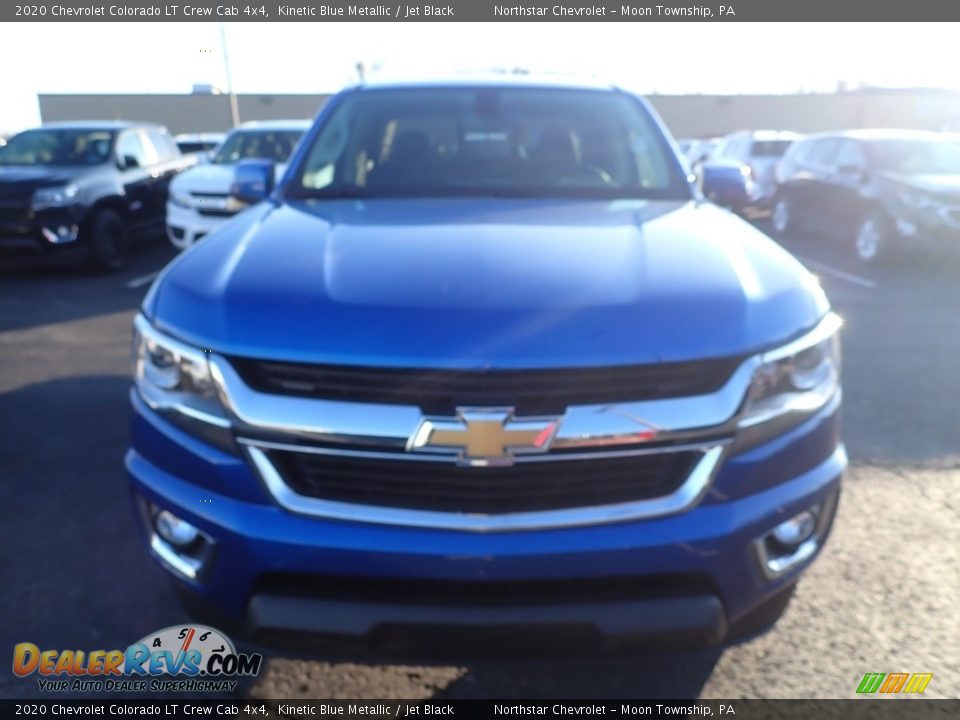 2020 Chevrolet Colorado LT Crew Cab 4x4 Kinetic Blue Metallic / Jet Black Photo #6