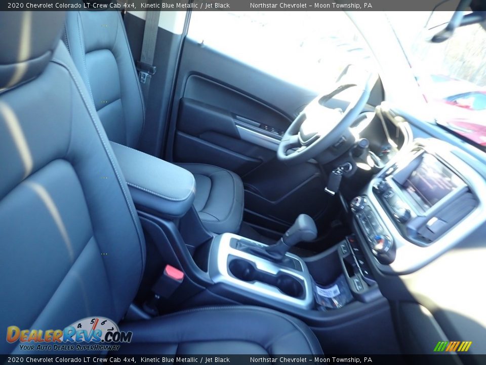 2020 Chevrolet Colorado LT Crew Cab 4x4 Kinetic Blue Metallic / Jet Black Photo #8