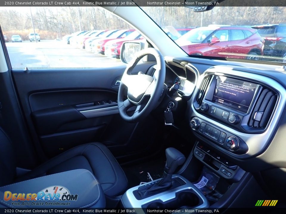 2020 Chevrolet Colorado LT Crew Cab 4x4 Kinetic Blue Metallic / Jet Black Photo #9