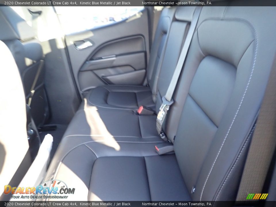 2020 Chevrolet Colorado LT Crew Cab 4x4 Kinetic Blue Metallic / Jet Black Photo #10