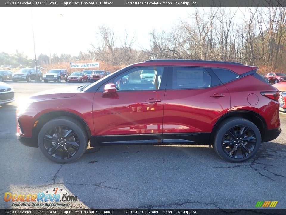 2020 Chevrolet Blazer RS AWD Cajun Red Tintcoat / Jet Black Photo #2