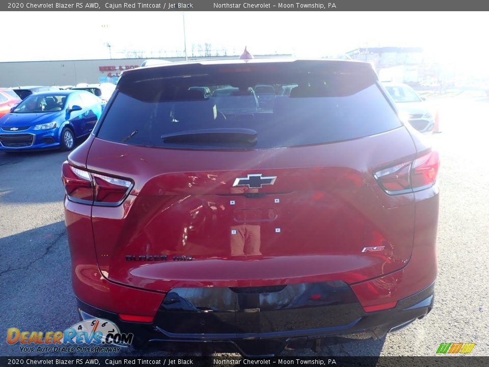 2020 Chevrolet Blazer RS AWD Cajun Red Tintcoat / Jet Black Photo #3