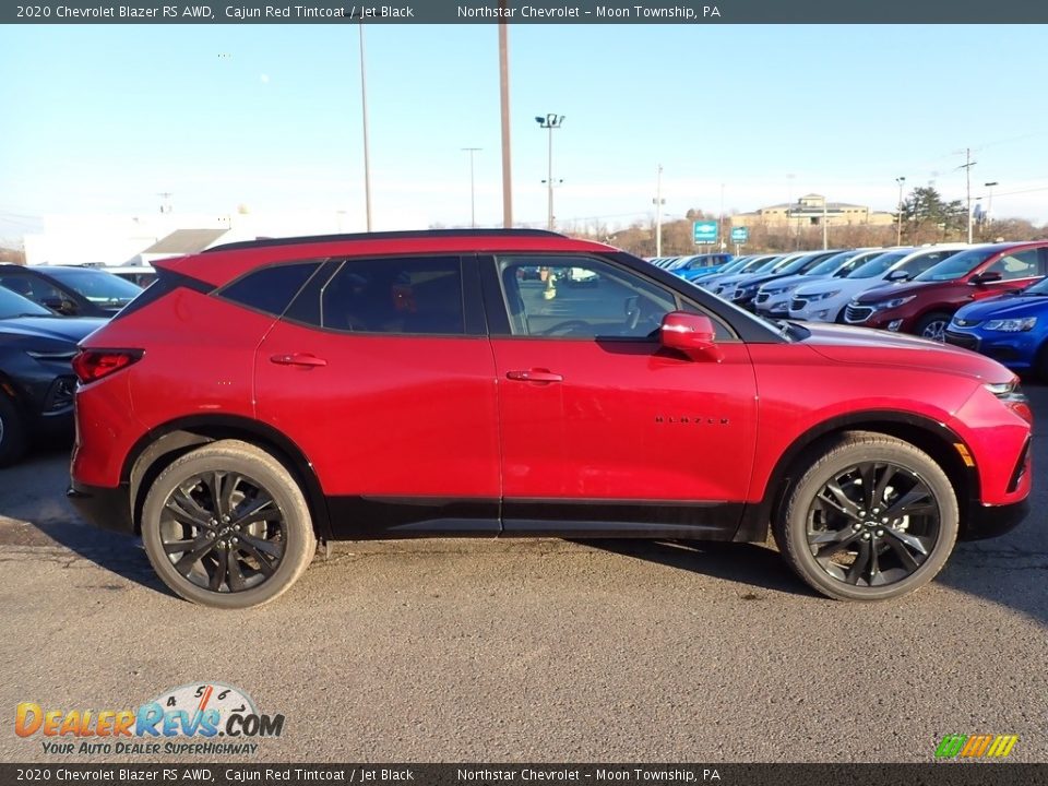 2020 Chevrolet Blazer RS AWD Cajun Red Tintcoat / Jet Black Photo #5