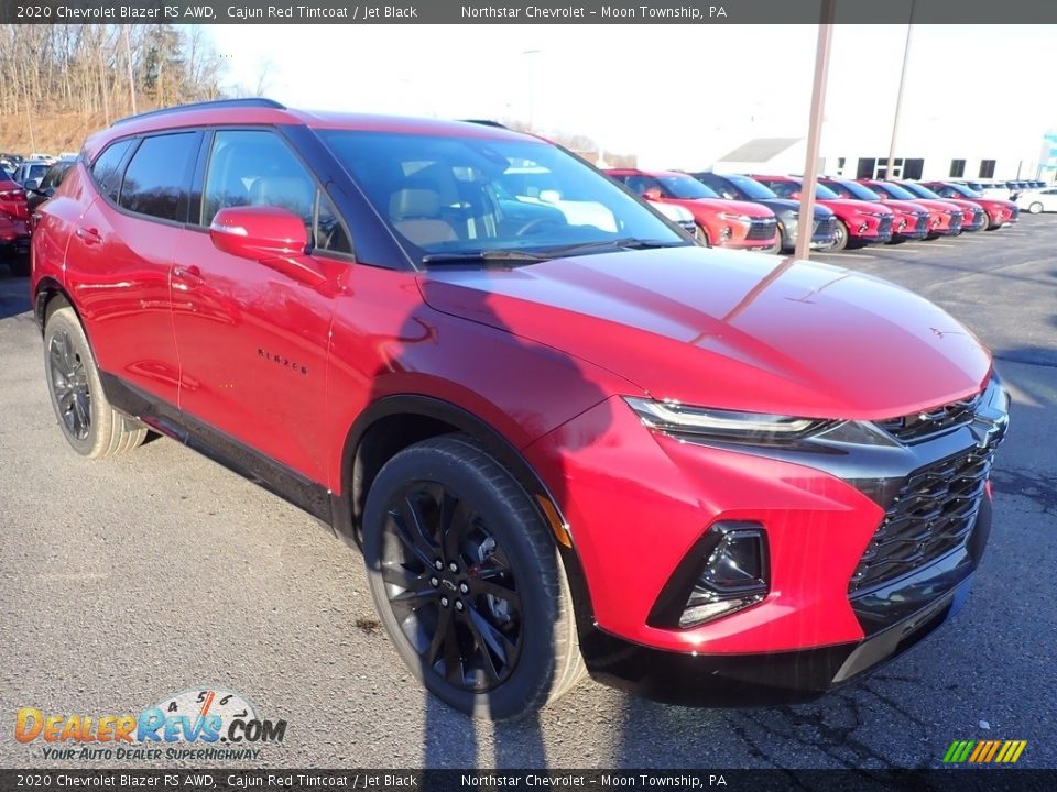 2020 Chevrolet Blazer RS AWD Cajun Red Tintcoat / Jet Black Photo #6