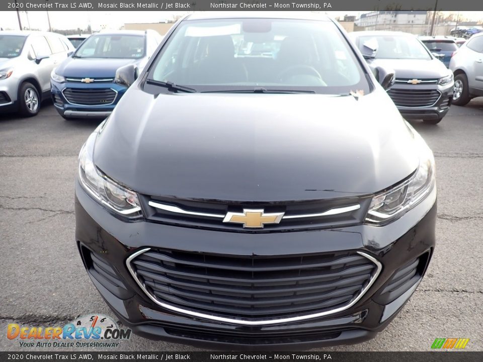 2020 Chevrolet Trax LS AWD Mosaic Black Metallic / Jet Black Photo #8