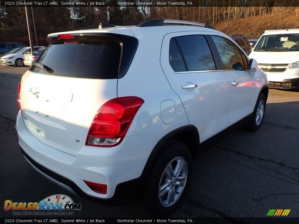 2020 Chevrolet Trax LT AWD Summit White / Jet Black Photo #5