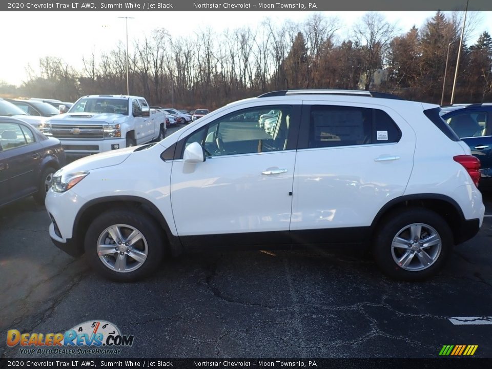 2020 Chevrolet Trax LT AWD Summit White / Jet Black Photo #2