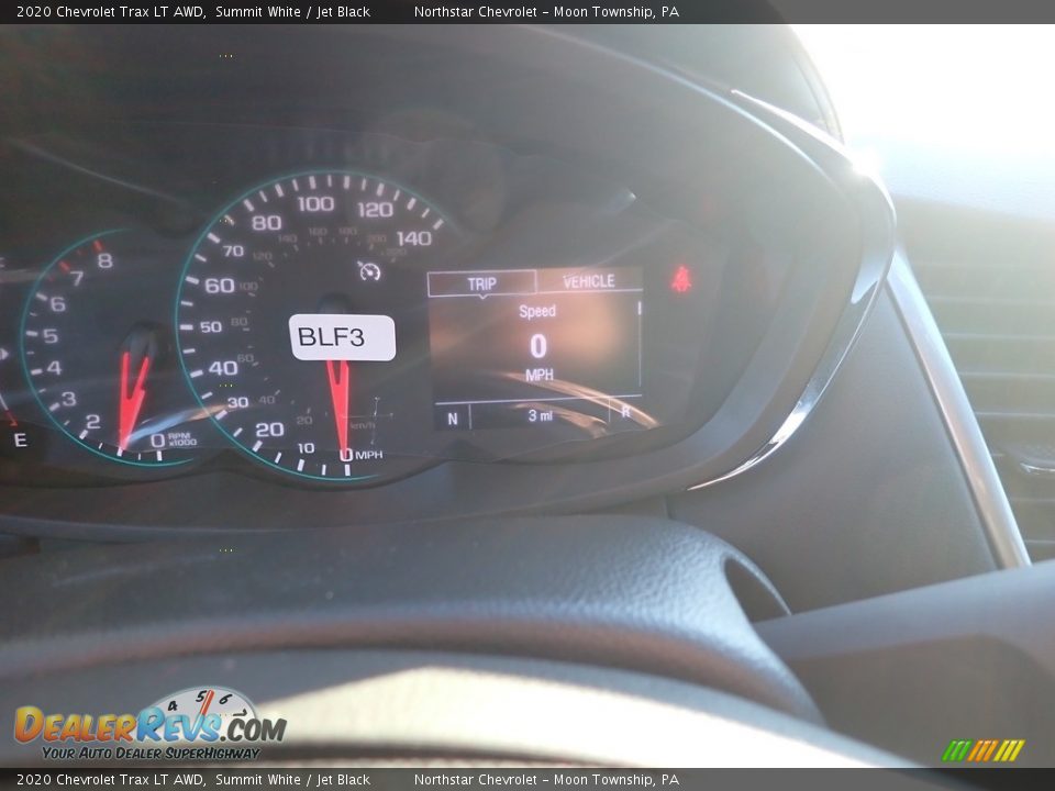 2020 Chevrolet Trax LT AWD Summit White / Jet Black Photo #19