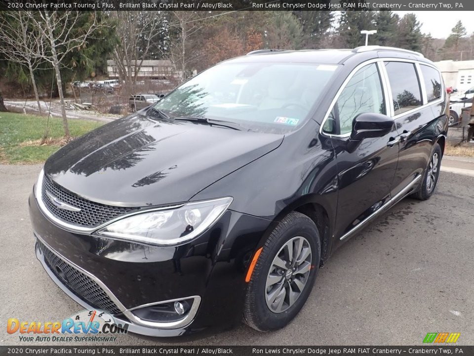 2020 Chrysler Pacifica Touring L Plus Brilliant Black Crystal Pearl / Alloy/Black Photo #2