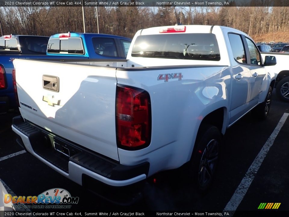 2020 Chevrolet Colorado WT Crew Cab 4x4 Summit White / Ash Gray/Jet Black Photo #3