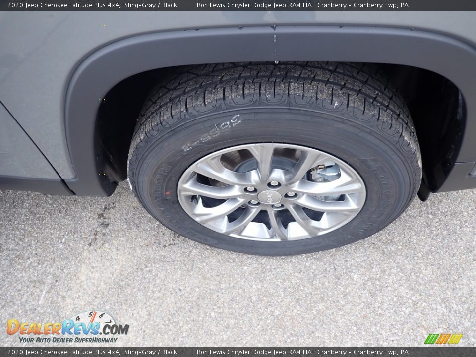 2020 Jeep Cherokee Latitude Plus 4x4 Sting-Gray / Black Photo #9