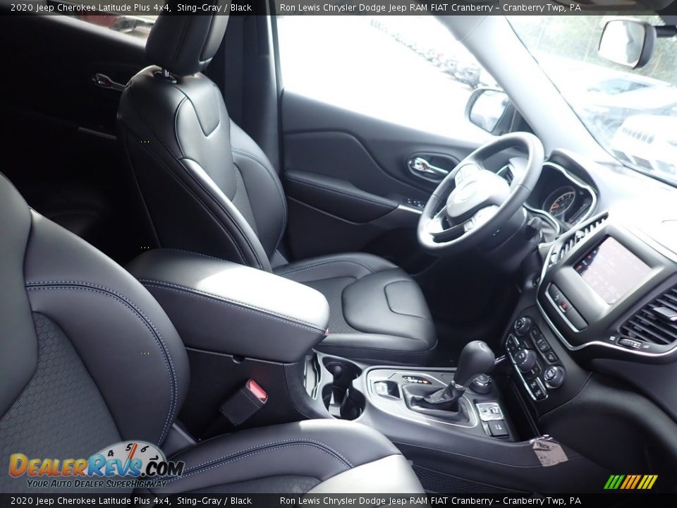 2020 Jeep Cherokee Latitude Plus 4x4 Sting-Gray / Black Photo #10