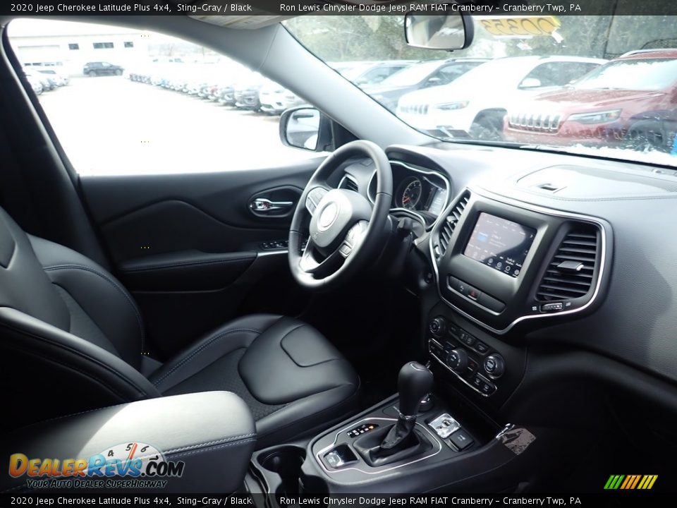2020 Jeep Cherokee Latitude Plus 4x4 Sting-Gray / Black Photo #11