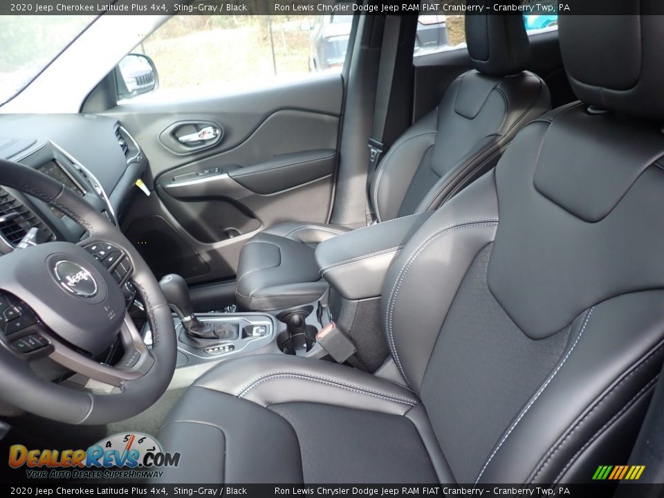 Front Seat of 2020 Jeep Cherokee Latitude Plus 4x4 Photo #12