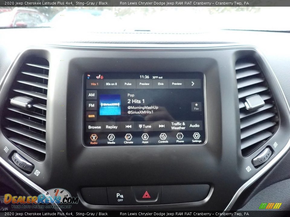Controls of 2020 Jeep Cherokee Latitude Plus 4x4 Photo #15