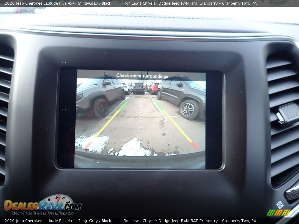 2020 Jeep Cherokee Latitude Plus 4x4 Sting-Gray / Black Photo #16