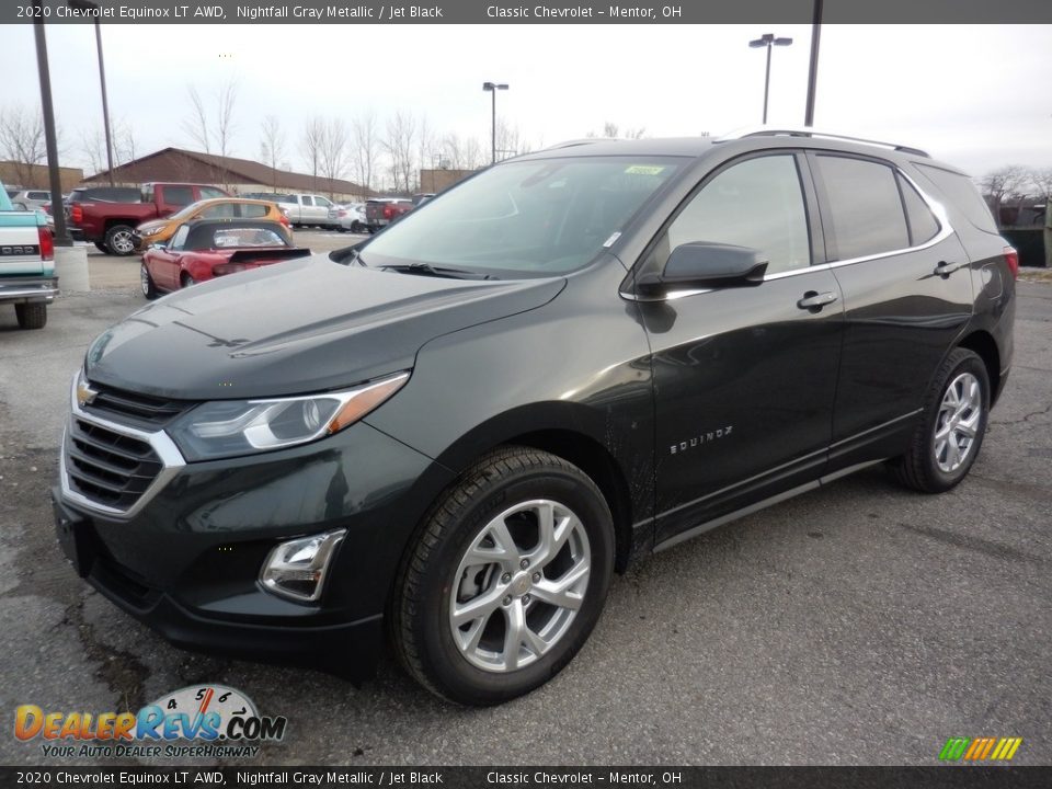 2020 Chevrolet Equinox LT AWD Nightfall Gray Metallic / Jet Black Photo #1