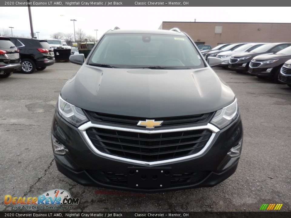 2020 Chevrolet Equinox LT AWD Nightfall Gray Metallic / Jet Black Photo #2