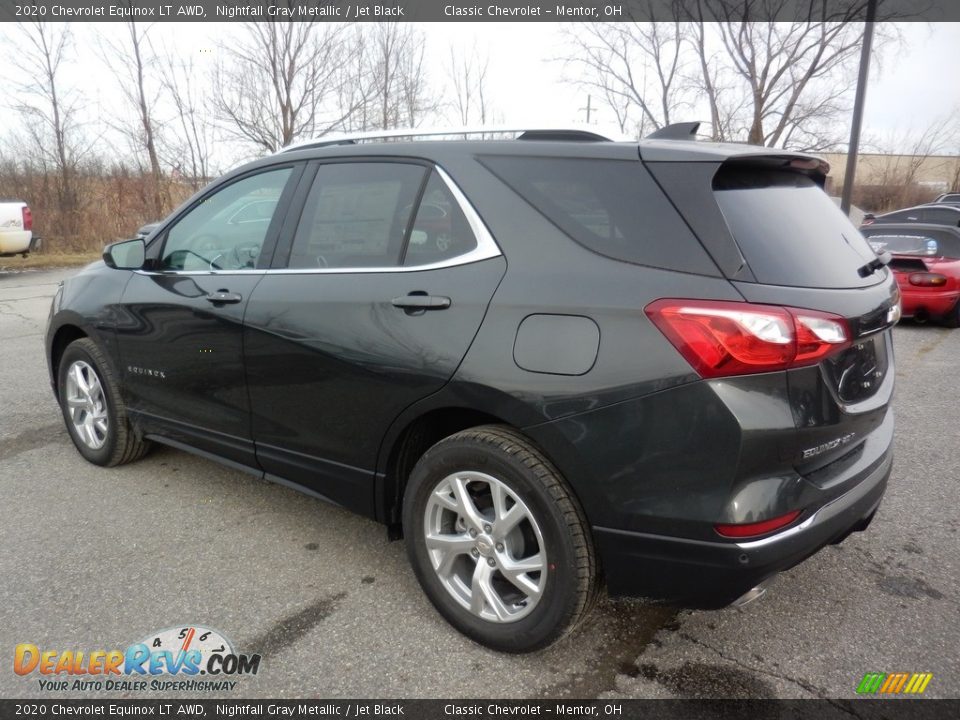 2020 Chevrolet Equinox LT AWD Nightfall Gray Metallic / Jet Black Photo #5