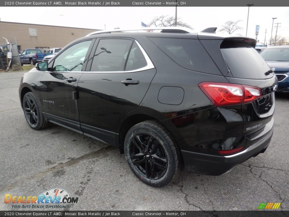 2020 Chevrolet Equinox LT AWD Mosaic Black Metallic / Jet Black Photo #5