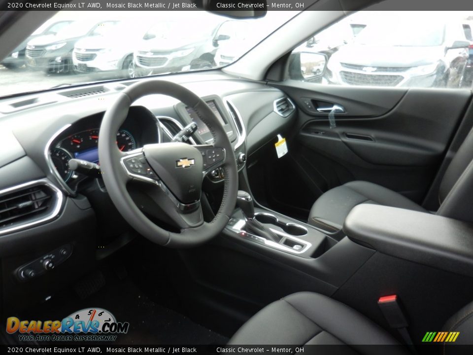 2020 Chevrolet Equinox LT AWD Mosaic Black Metallic / Jet Black Photo #6