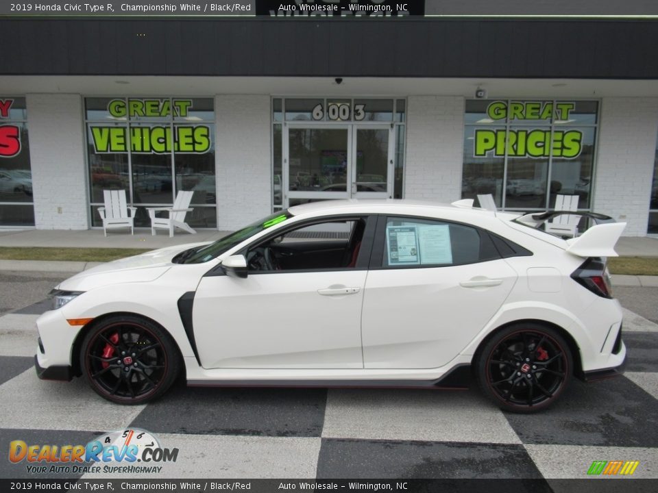 2019 Honda Civic Type R Championship White / Black/Red Photo #1
